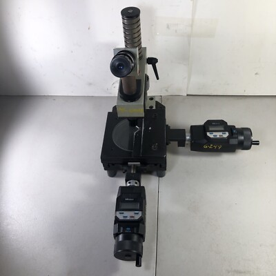 Marcel Aubert SA 172-717 Microscope Measuring System X2 Mitutoyo 164-161 Digital