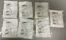 Lot of 7 Phoenix Contact SACC-M8MS-4CON-M 0,34-SH Connectors