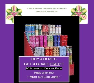 #ad HEM Incense Sticks 20 Sticks BUY 4 GET 4 FREE $4.25