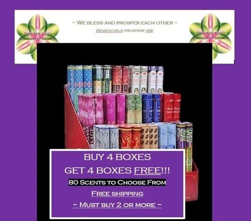 HEM Incense Sticks 20 Sticks BUY 4 GET 4 FREE!