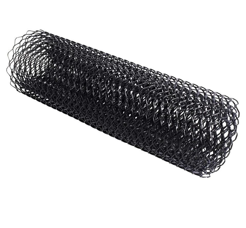 40x13" Universal Black Aluminum 8x25mm Car Grill Mesh Front Grille Insert Bumper - Image 4 of 4