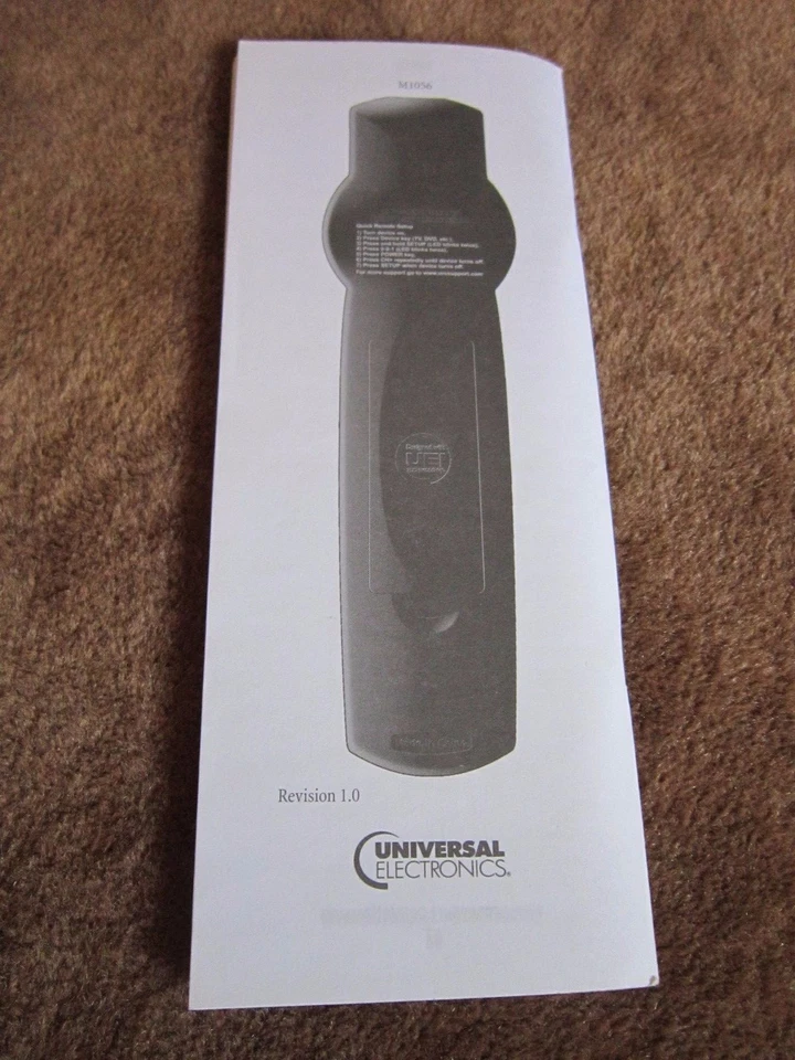 Guía del usuario remoto Atlas SOLO OCAP 5 dispositivos control universal folleto de instrucciones Foto 2 de 4