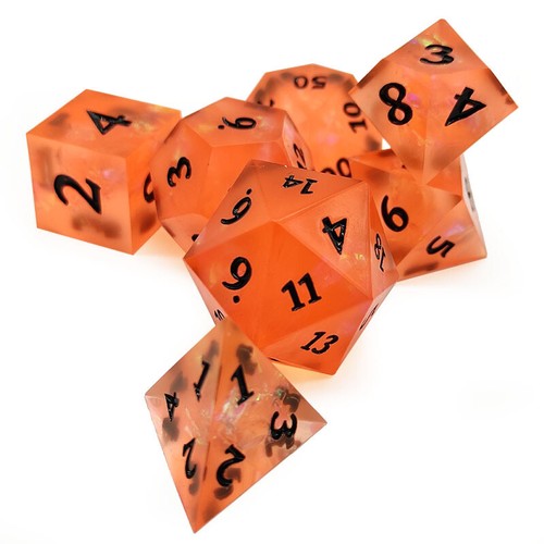 7pcs Polyhedral Dice Sets For Role Playing Party Game RPG - Picture 9 of 32