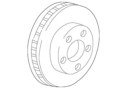 Rotor de freno de disco para Buick Cadillac Chevrolet Pontiac 2004-2005 (N/P 19303832)