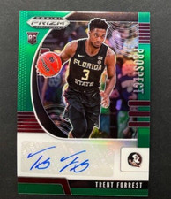 2020 Panini Prizm Draft - Trent Forrest #PA-TF Florida State RC Green Prizm AUTO