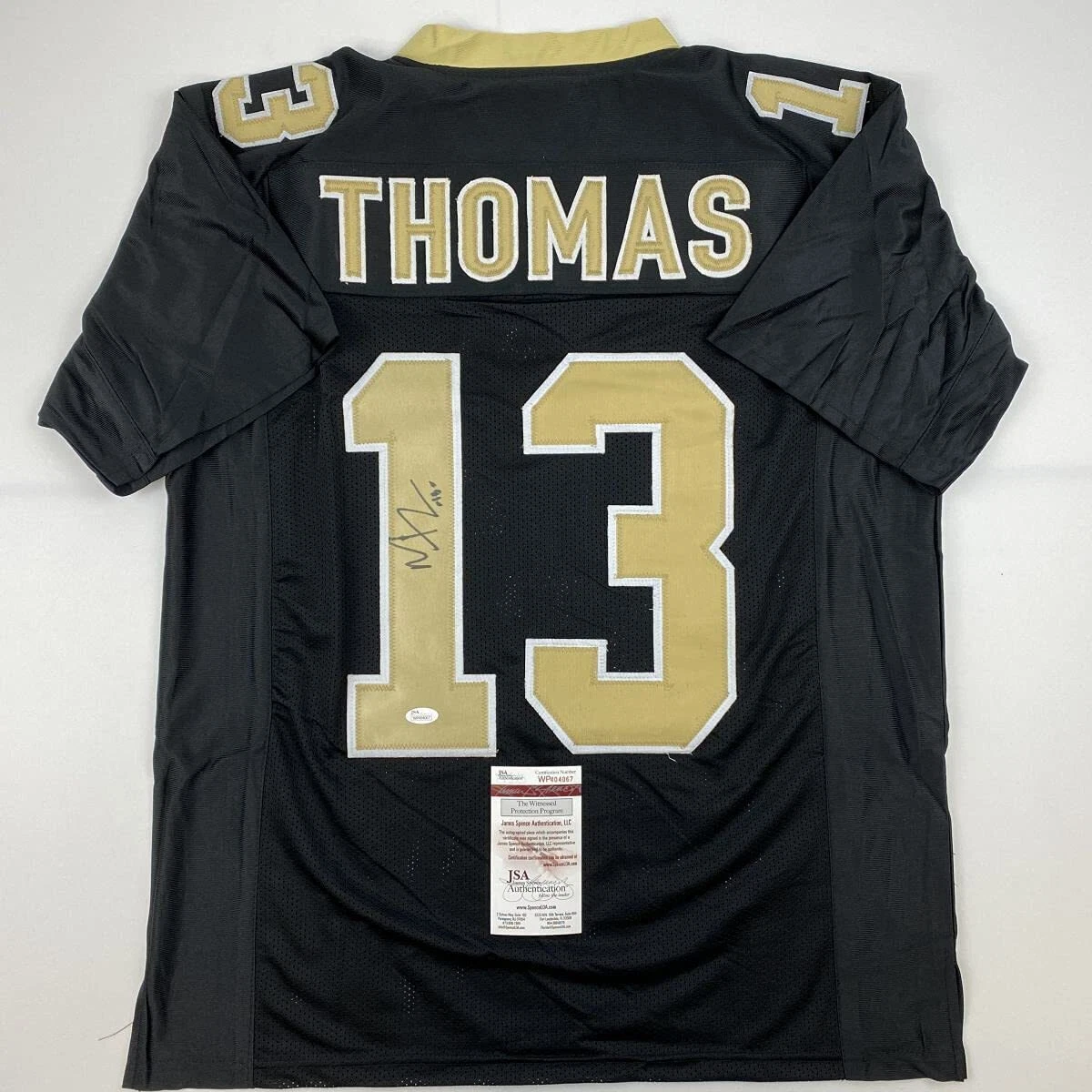 Signed michael cheap thomas jersey