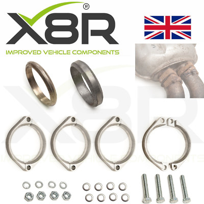 For BMW E46 M3 Exhaust Flange Muffler Back Box Repair Rusted Flange
