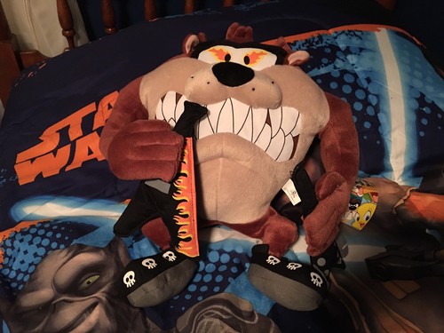 tazmanian devil plush rare