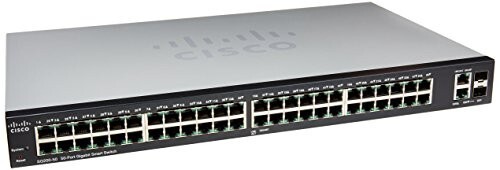 Cisco SG200-50 50-Port Gigabit PoE Smart Network Ethernet Switch