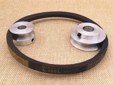 V-Belt Pulley for A Section 1/2" V Rubber Belt Select OD40, 60, 80, 100mm