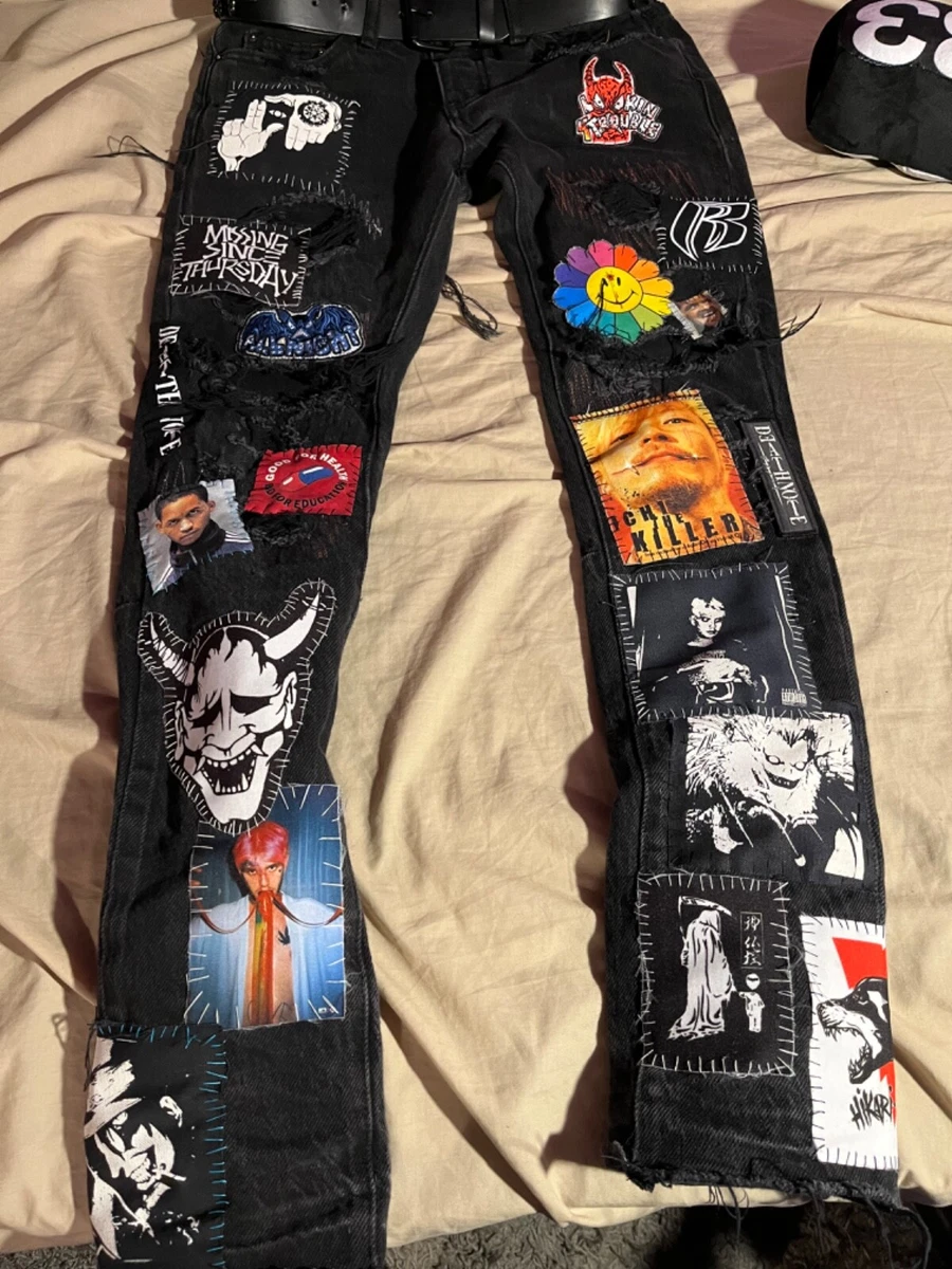 CUSTOM patchwork jeans – REMYGIRL reworks