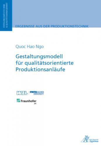 Thumbnail - Gestaltungsmodell Für Qualitätsorientierte Produktionsanläufe 6320