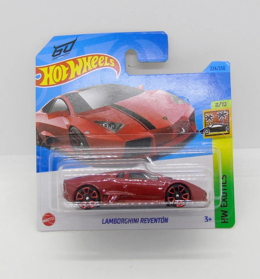 6159 HOT WHEELS CARTE EUROP / EXOTIC 2023 / 224/250 LAMBORGHINI REVENTON - Photo 1/1