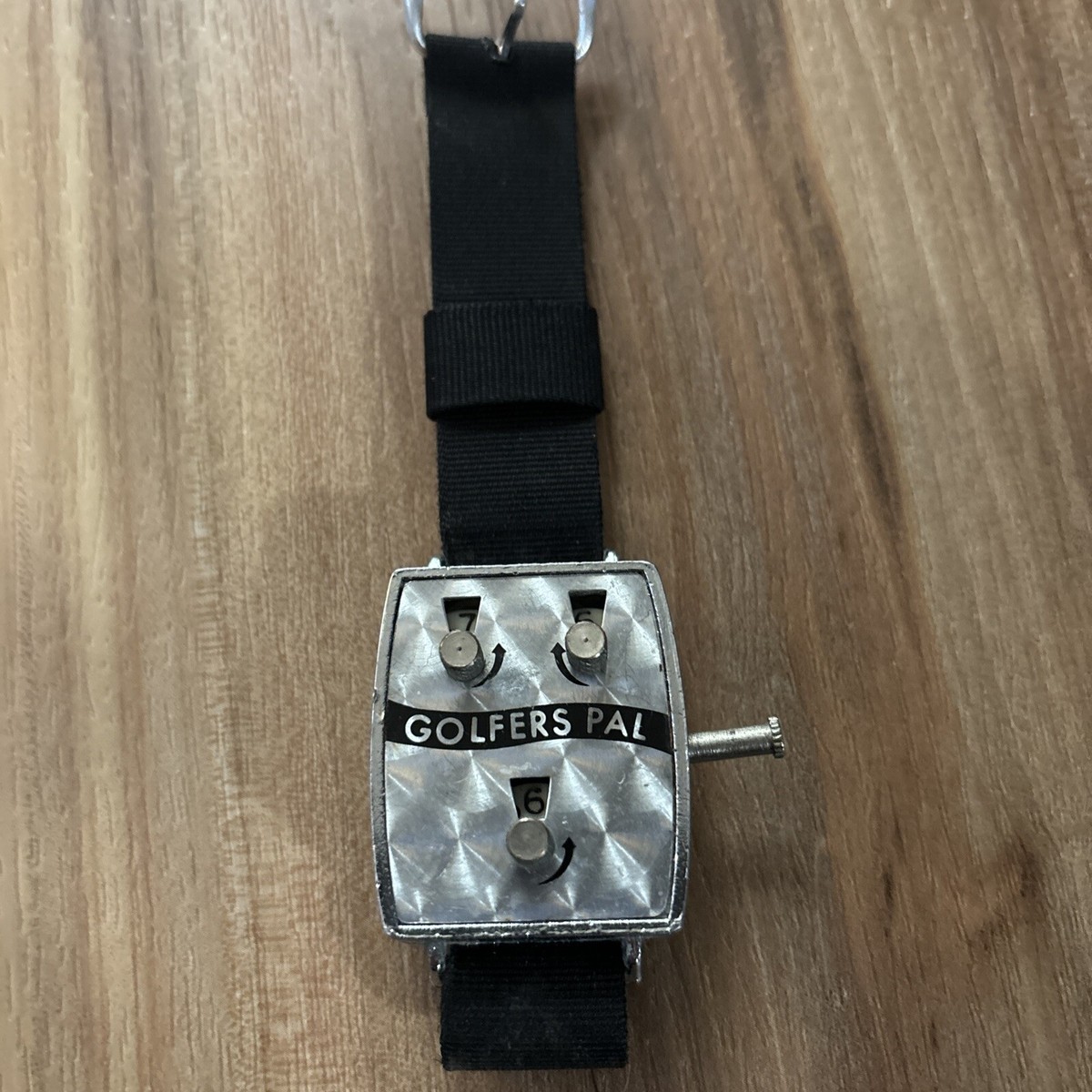【仏盤】フレッドヴァンホーフ / ウォルフガングダウナー VINTAGE 1960s ERA GOLFERS PAL SCORE KEEPING WRIST BAND MADE IN