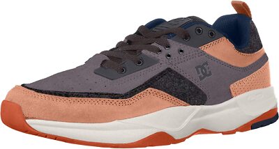 DC Shoes Men's E.Tribeka SE Low Top Sneaker Shoes Grey Gum 8.5