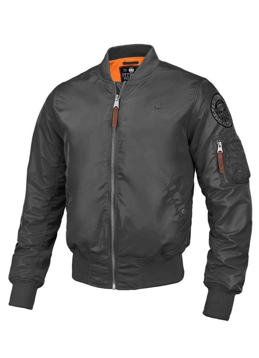 Men's Jacket PitBull MA 1 LOGO Flight Jacket 2 PitBull Men's Jacket PitBull MA 1 LOGO Flight Jacket 2 PitBull