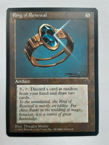 Ring of Renewal - NM Artifact - Magic the Gathering MTG - Fallen Empires M-265