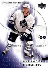 2001-02 UD Challenge for the Cup #83 Alexander Mogilny