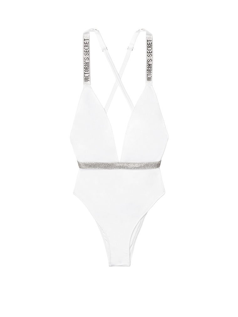 【新品/未使用】Victoria's Secret ビキニ XS Amazon.com: Victoria's Secret Swim V-Hardware Bralette Bikini Top