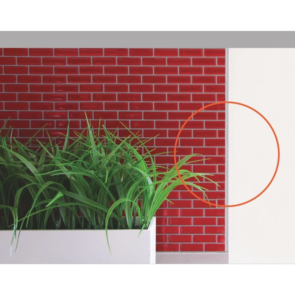 Smart Tiles SmartEdge  Brillo Peel and Stick Finishing Edge Backsplash Border  - Image 2 of 4