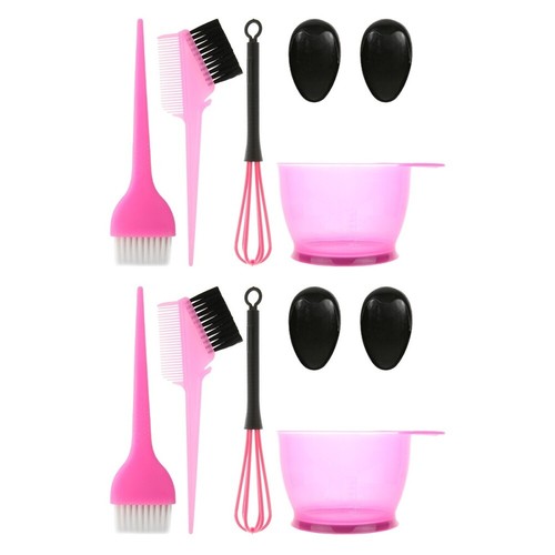 2 PCS Hair Tinting Brush Dye Supplies Coloring Bowl Accessories eBay