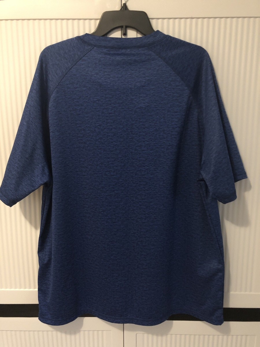 Men's ZX Dark Blue Navy ZEROXPOSUR UPF Sun Protection 50+