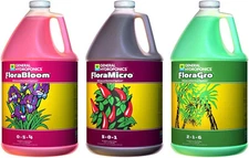 Grow, Each, Pa Combo General 1 Hydroponics Gallon Bloom, Flora Fertilizer, Micro