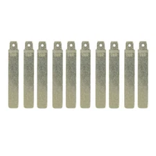 New Uncut Blank Blade Insert Key Replacement for Hyundai Santa Fe KK12 (10 Pack)