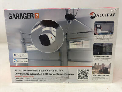 Alcidae Garager 2 All-in-One Smart Garage Door Opener & Surveillance ...