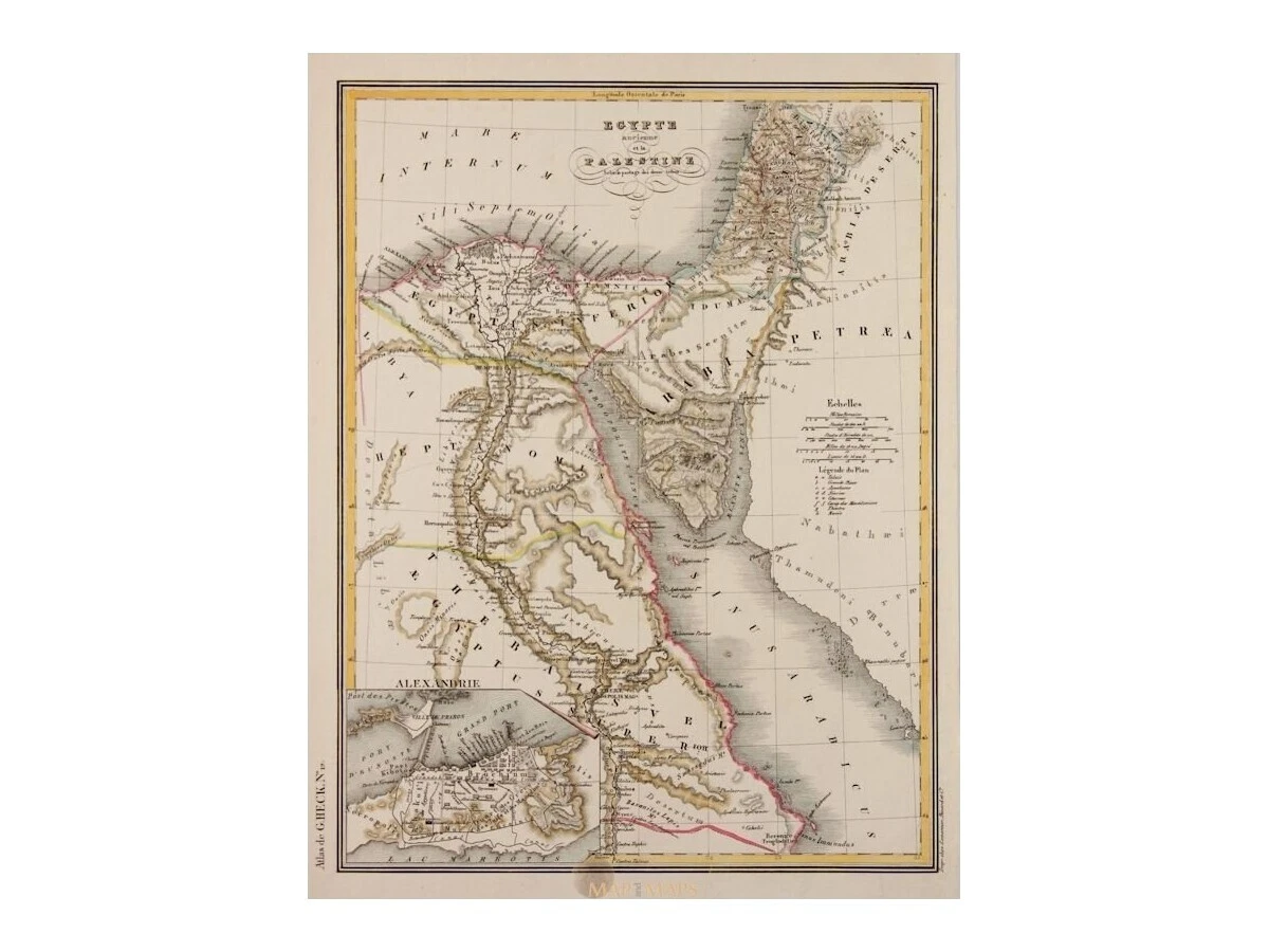 Antique Original 1800-1899 Date Range Antique Africa County Maps