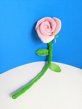 Pink Rose Flexible Plush Flower Toys R Us Animal Alley Bendable