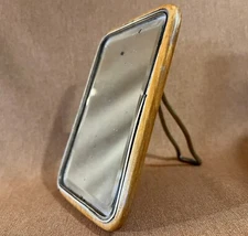 RARE 1880’s Peter Wiederer Beveled Glass Vanity Victorian Shaving Mirror Easel