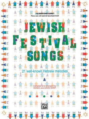 Jewish Festival Songs Book [Softcover] Piano Alfred Music Publications