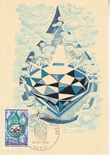 Carte 1er jour La Charte Européenne de l'Eau 1969 2