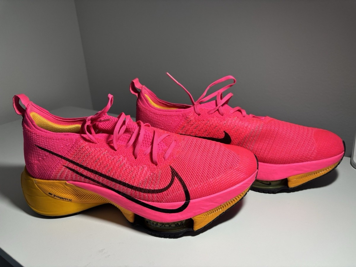 Nike Air Zoom Tempo Next % FK Pink Men's Size 10 | eBay