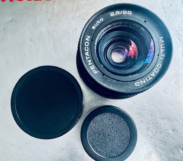 M-42 Pentacon-Auto 2,8/29 mm Weitwinkel multicoating Objektiv lens M42 Gewinde