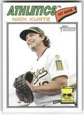 2026 Topps Heritage MLB Nick Kurtz #275 All Star Rookie Cup