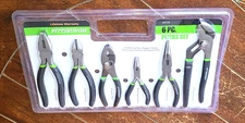 PITTSBURGH 6pc Various Plier Set Made of Carbon Steel #64729