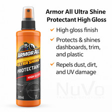 Armor All High Gloss Dashboard Protectant 300ml Car Interior Shine Spray