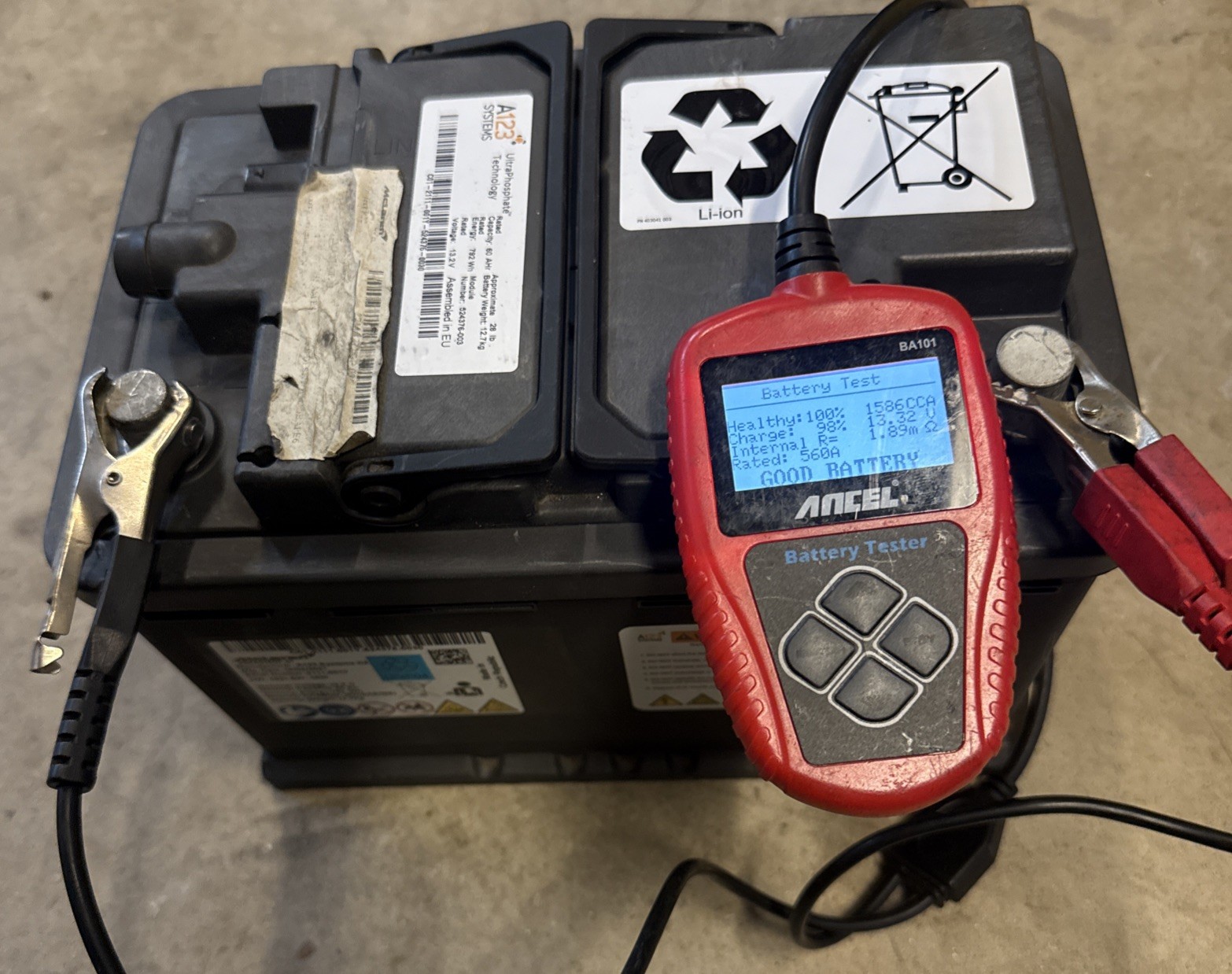 McLaren 570S 2016-2021 Battery P/N 22MA137CP