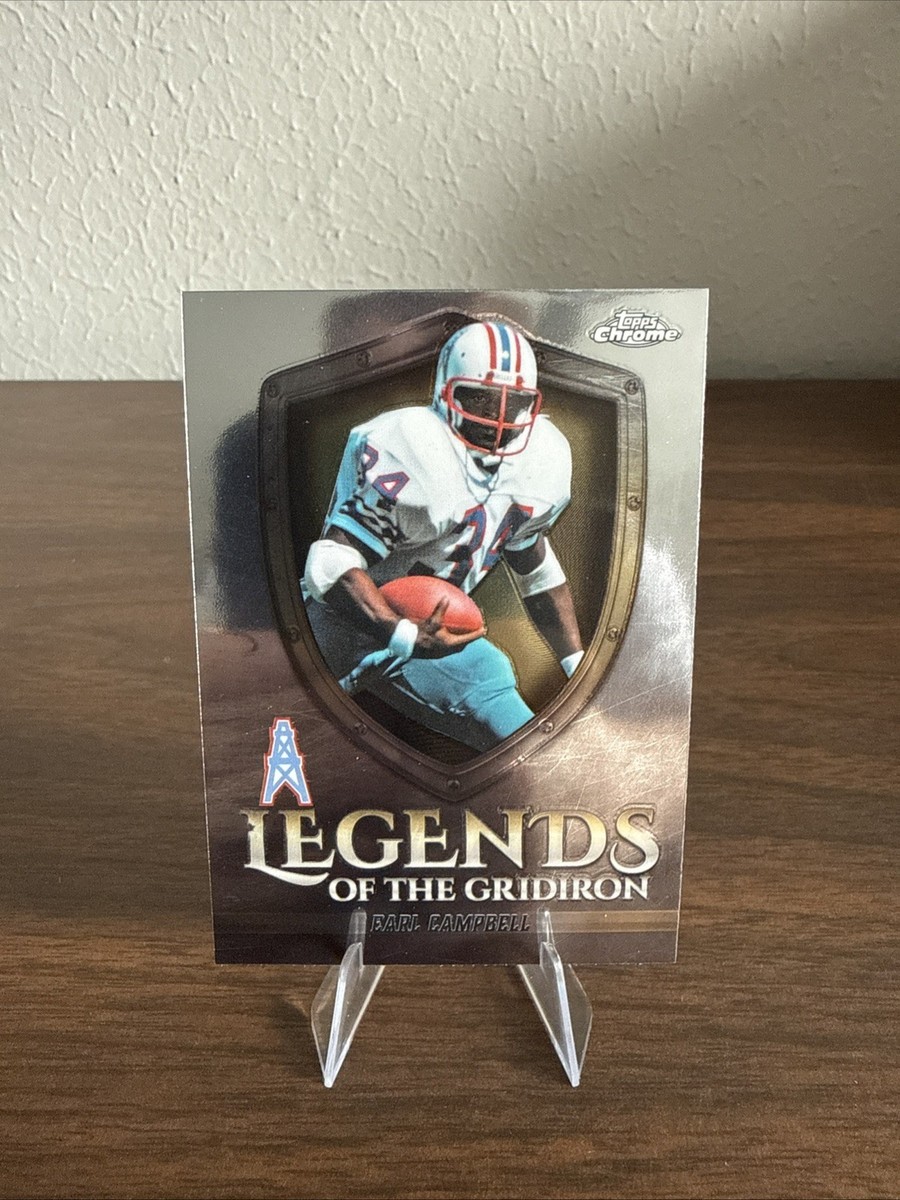 Topps Chrome Legends of the Gridiron Earl Campbell LOG-12 Houston