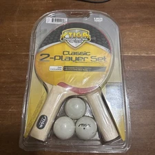 Ping Pong Set Stiga Master Series Classic 2 Player For Family Play NIP Game