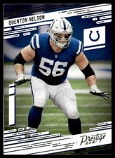 2021 Panini Prestige Quenton Nelson Indianapolis Colts #83