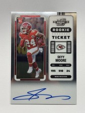 2022 Panini Contenders Optic #134 Skyy Moore Read
