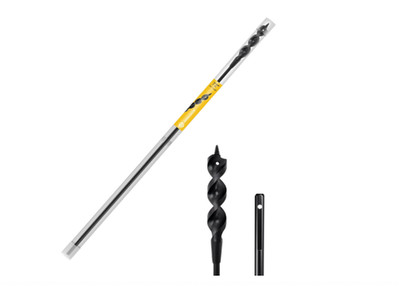 72'' Flexible Installer Drill Bit Fish Bit for Pulling Wire Through Tight Spaces