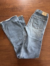 Abercrombie  Fitch Kids Girls Makenzie Jeans Size 14 Denim Pants Bootcut