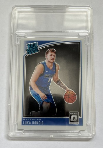 2018-19 Donruss Optic #177 Luka Doncic Mavericks RC Rated Rookie