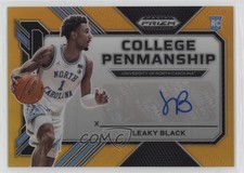 2023 Panini Prizm Draft Picks College Penmanship Gold 3/10 Leaky Black Auto 1bj7
