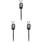 3 Pieces Outdoor-solar-gartenleuchte Dekoratives Licht Außenlicht