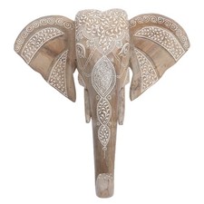 Boho Déco Décoration Murale Tableau Objet de Éléphant Printemps 44cm